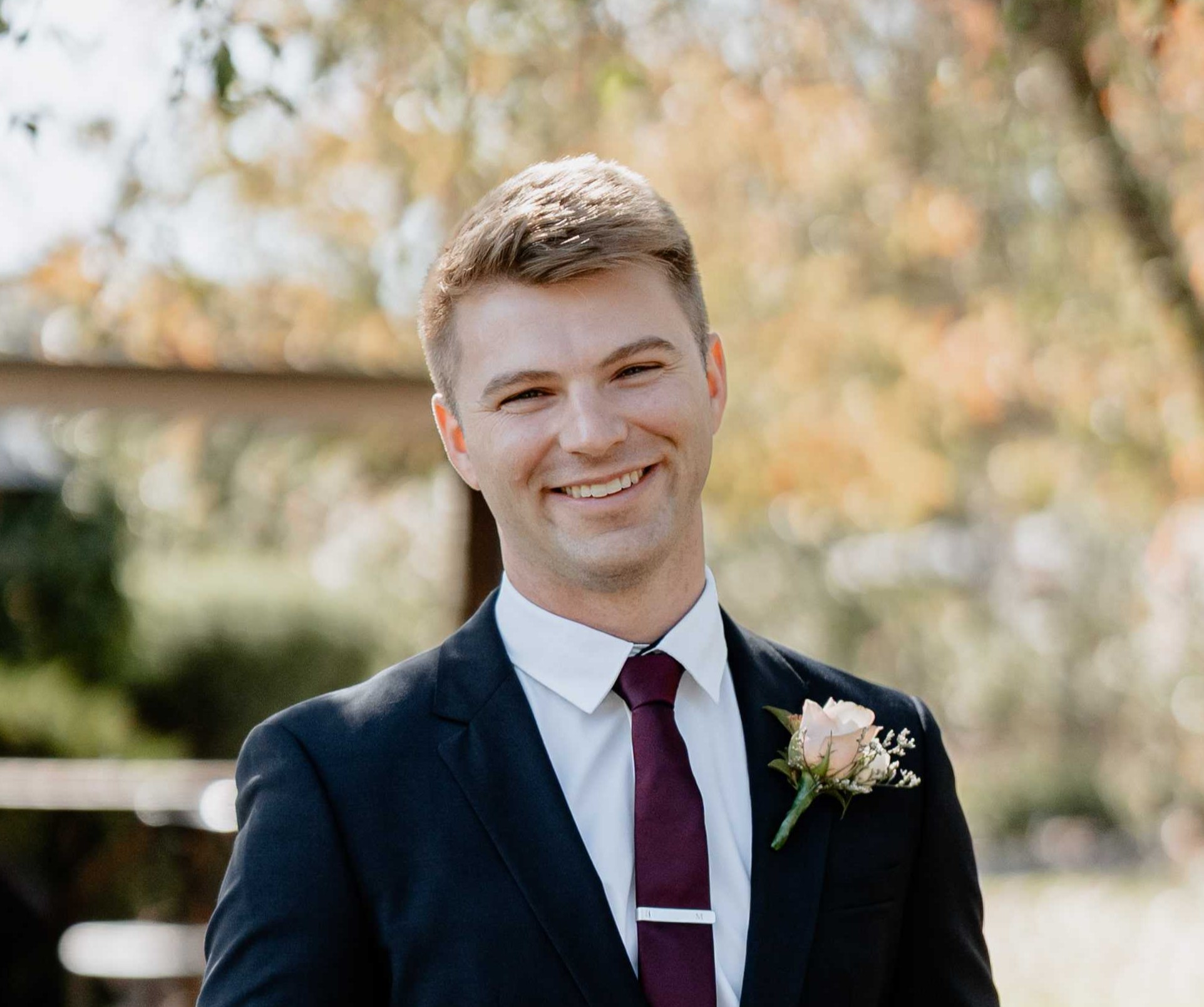 Professional headshot of Matt James